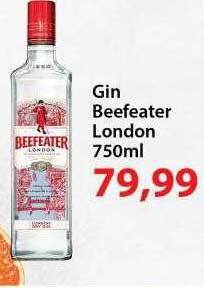 Chama Supermercados Gin beefeater london oferta