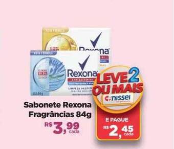Farmácias Nissei Sabonete rexona fragrâncias oferta