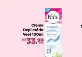 Creme depilatório veet