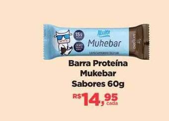 Farmácias Nissei Barra proteína mukebar sabores oferta