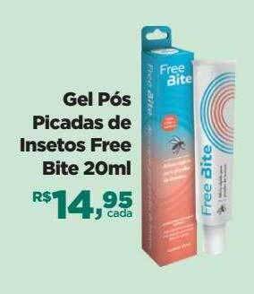Farmácias Nissei Gel pós picadas de insetos free bite oferta