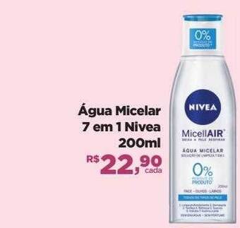 Farmácias Nissei Água micelar 7 em 1 nivea oferta