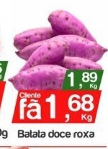Batata Doce Roxa 1kg