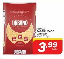 GBarbosa Arroz parboilizado urbano tipo 1 / 1 kg oferta