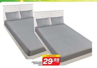 GBarbosa Jogo de cama estampado krea oferta