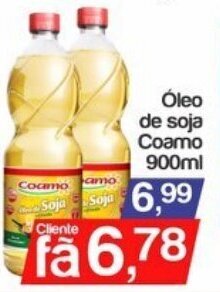 Oleo de Soja Coamo 900ml