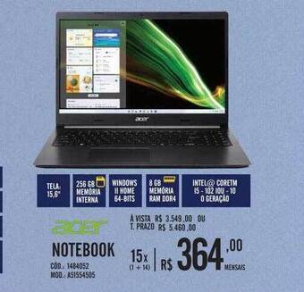 Zema Acer notebook oferta