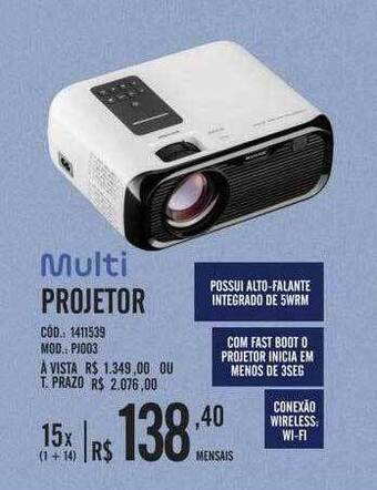 Zema Multi projetor oferta