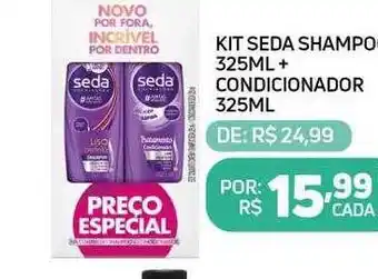 Kit seda shampoo + condicionador