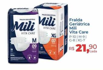 Hiper Farma Fralda geriátrica mili vita care oferta