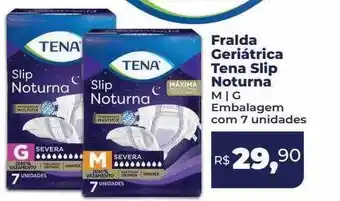 Hiper Farma Fralda geriátrica tena slip noturna oferta