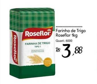 Giassi Supermercados Farinha de trigo roseflor oferta