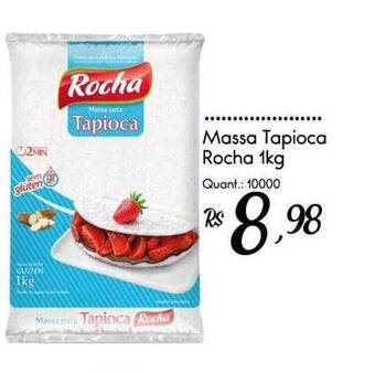 Giassi Supermercados Massa tapioca rocha 1kg oferta