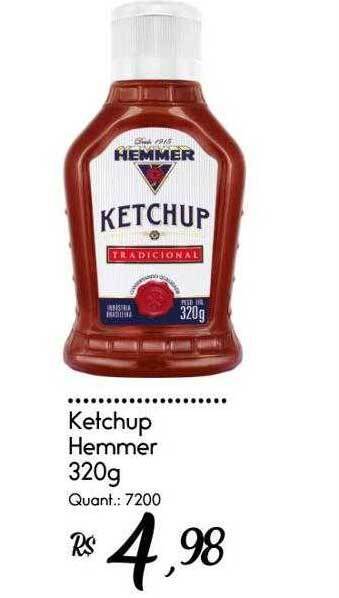 Giassi Supermercados Ketchup hemmer oferta