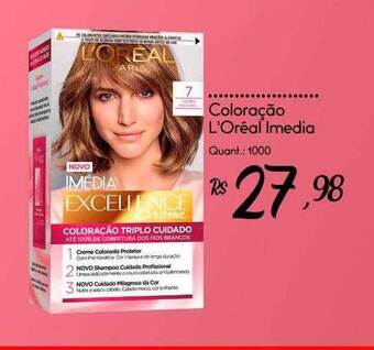 Coloração l'oréal imedia