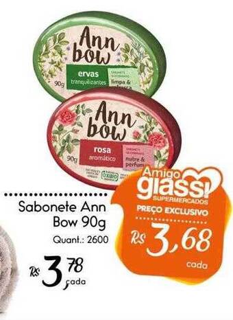 Sabonete ann bow