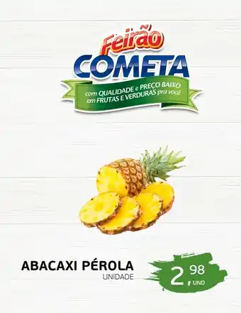 Cometa Supermercados Abacaxi Perola oferta
