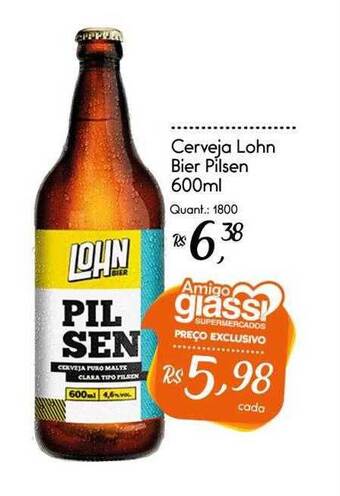 Giassi Supermercados Cerveja lohn bier pilsen oferta