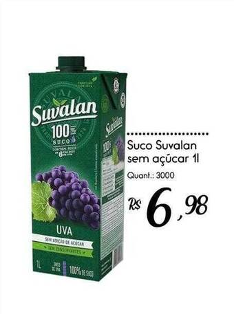 Giassi Supermercados Suco suvalan sem açúcar oferta