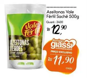 Giassi Supermercados Azeitonas vale fértil sachê oferta