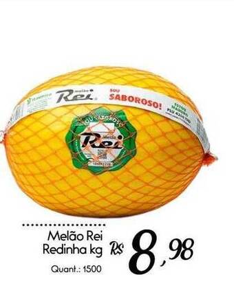 Giassi Supermercados Melão rei redinha oferta