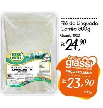 Giassi Supermercados Filé de linguado corrêa oferta