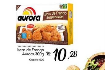Giassi Supermercados Iscas de frango aurora oferta