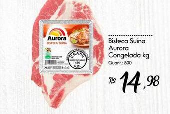 Giassi Supermercados Bisteca suína aurora congelada oferta
