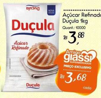 Giassi Supermercados Açúcar refinado duçula oferta