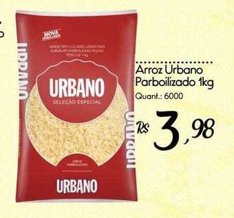Arroz urbano parboilizado 1kg