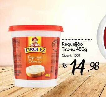 Giassi Supermercados Requeijão tirolez oferta