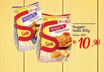 Giassi Supermercados Nuggets sadia oferta