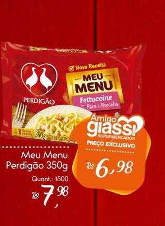 Giassi Supermercados Meu menu perdigão oferta