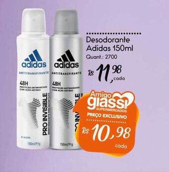 Giassi Supermercados Desodorante adidas oferta
