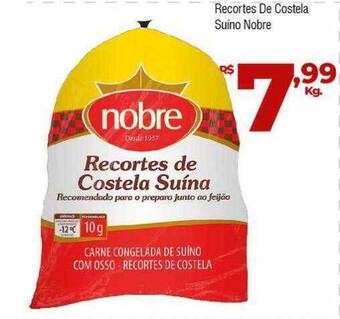 Brasão Supermercados Recortes de costela suino nobre oferta
