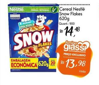 Giassi Supermercados Cereal nestlé snow flakes oferta