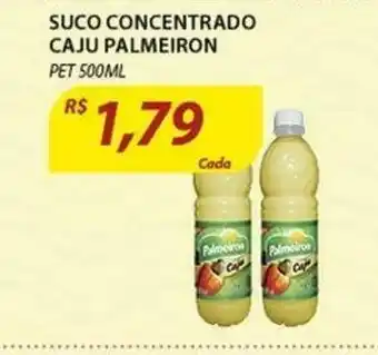 Suco Concentrado Caju Palmeiron 500ml