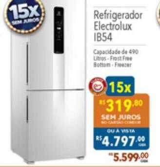 Supermercados Condor Refrigerador electrolux ib54 oferta