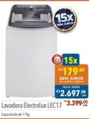 Supermercados Condor Lavadora electrolux lec17 oferta