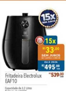 Supermercados Condor Fritadeira electrolux eaf10 oferta