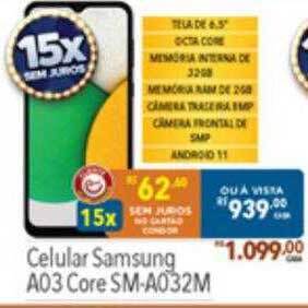 Supermercados Condor Celular samsung a03 core sm-a032m oferta