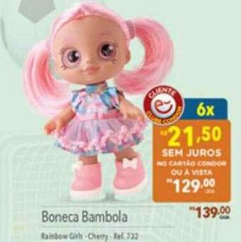 Supermercados Condor Boneca bambola oferta