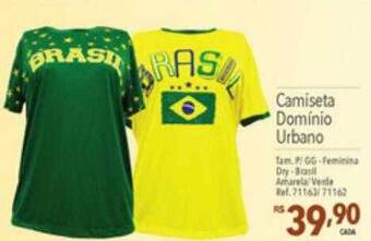 Camiseta domínio urbano