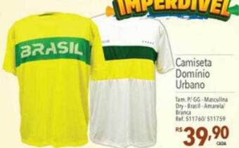 Camiseta domínio urbano