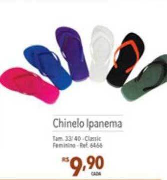 Supermercados Condor Chinelo ipanema oferta