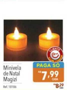 Supermercados Condor Minivela de natal magizi oferta