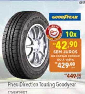 Supermercados Condor Pneu direction touring goodyear oferta