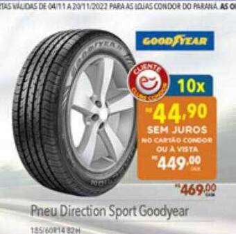 Supermercados Condor Pneu direction sport goodyear oferta