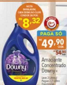 Supermercados Condor Amaciante concentrado downy oferta