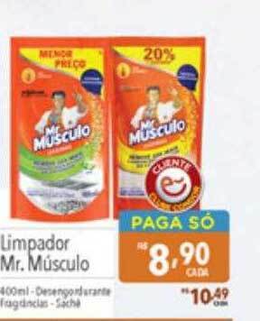 Limpador mr músculo